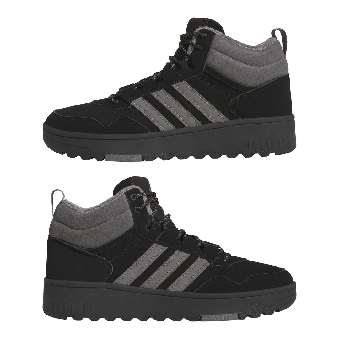 adidas Hoops 4.0 Mid Winterized - cblack/grefou/cblack