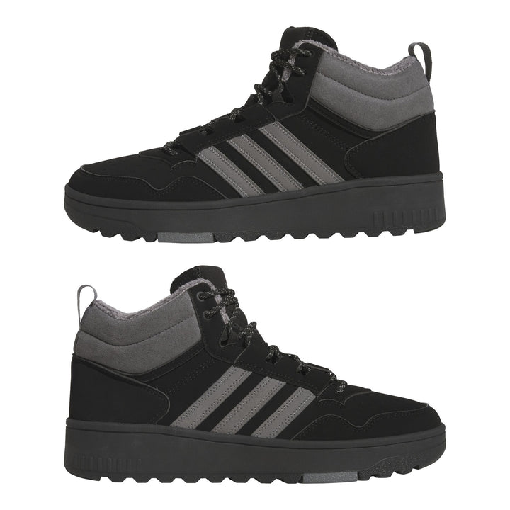adidas Hoops 4.0 Mid Winterized - cblack/grefou/cblack