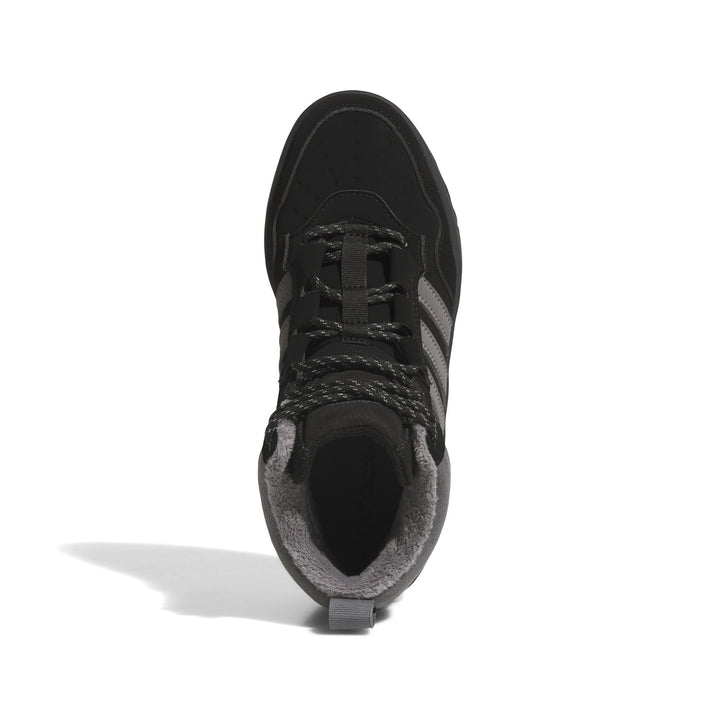 adidas Hoops 4.0 Mid Winterized J - cblack/grefou/cblack