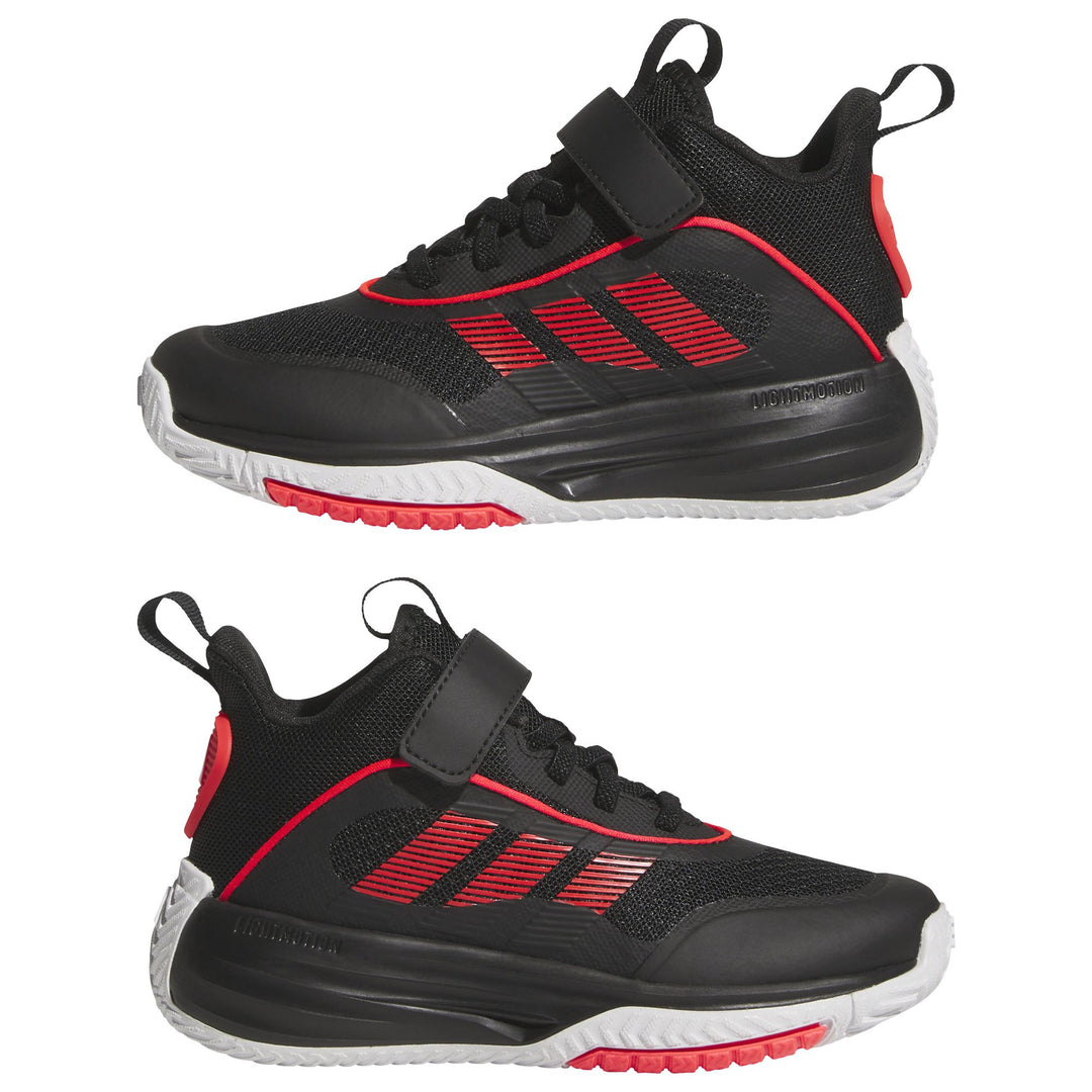 adidas Ownthegame 3.0 K - cblack/lucred/ftwwht