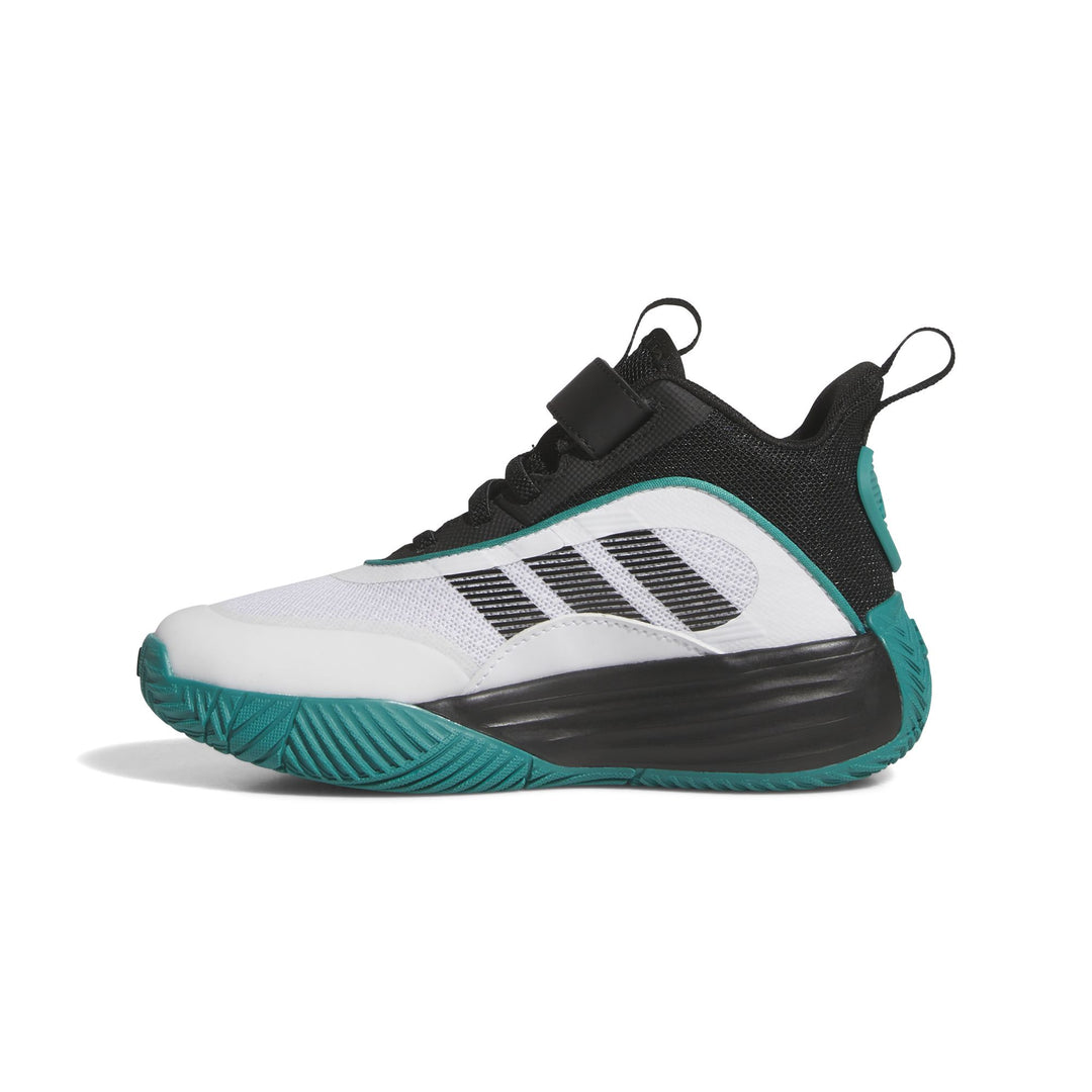 adidas Ownthegame 3.0 K - ftwwht/cblack/purtea