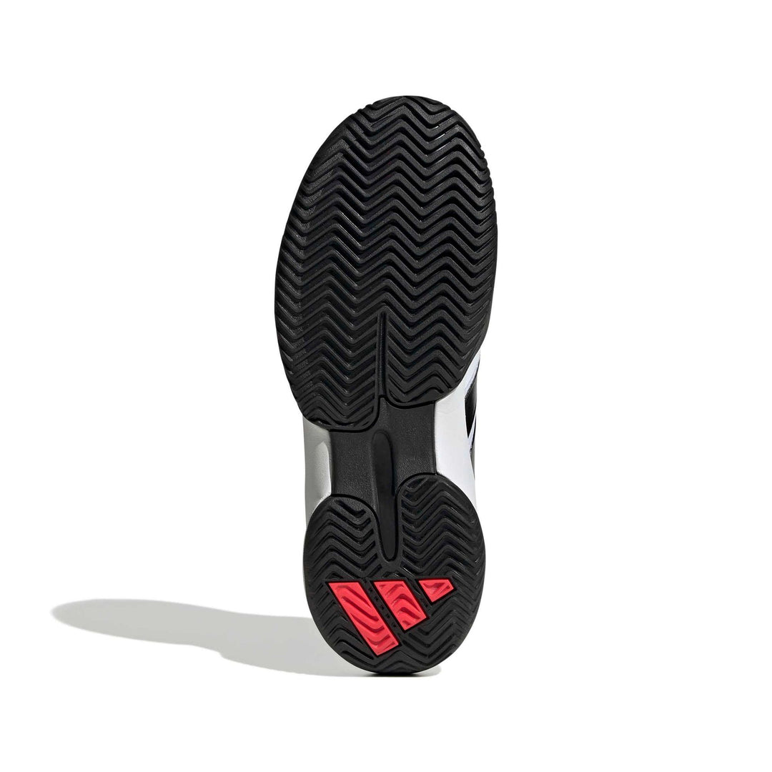 adidas Barricade K - ftwwht/cblack/lucred