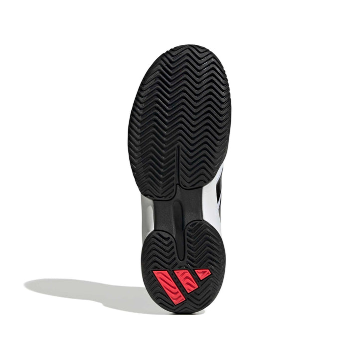 adidas Barricade K - ftwwht/cblack/lucred
