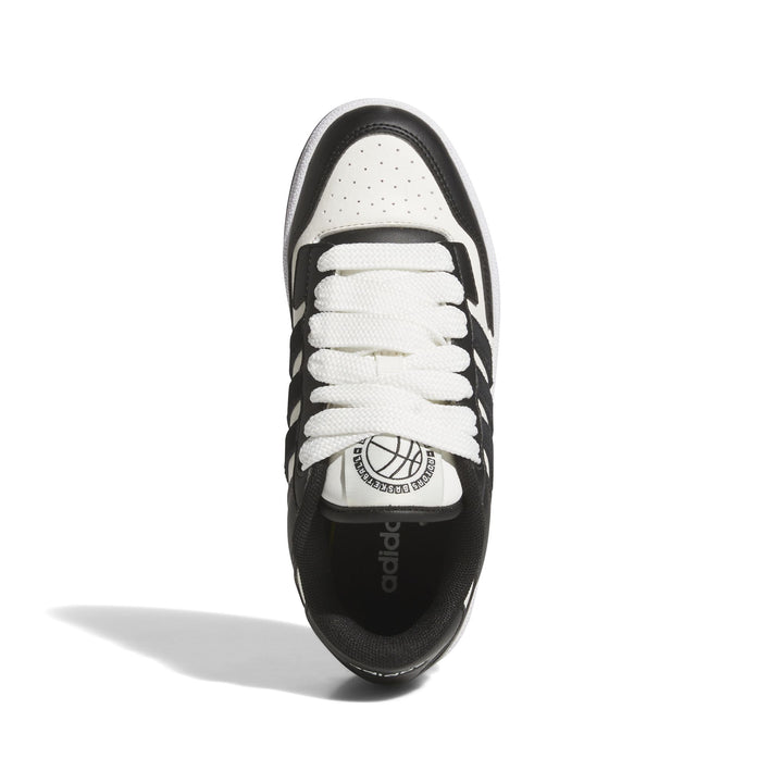 adidas Rapid Court Low J - cblack/clowhi/ftwwht