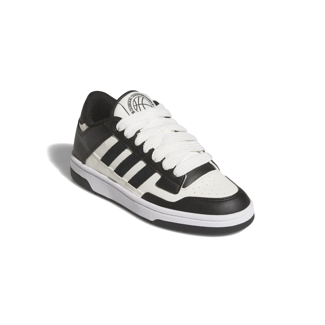 adidas Rapid Court Low J - cblack/clowhi/ftwwht