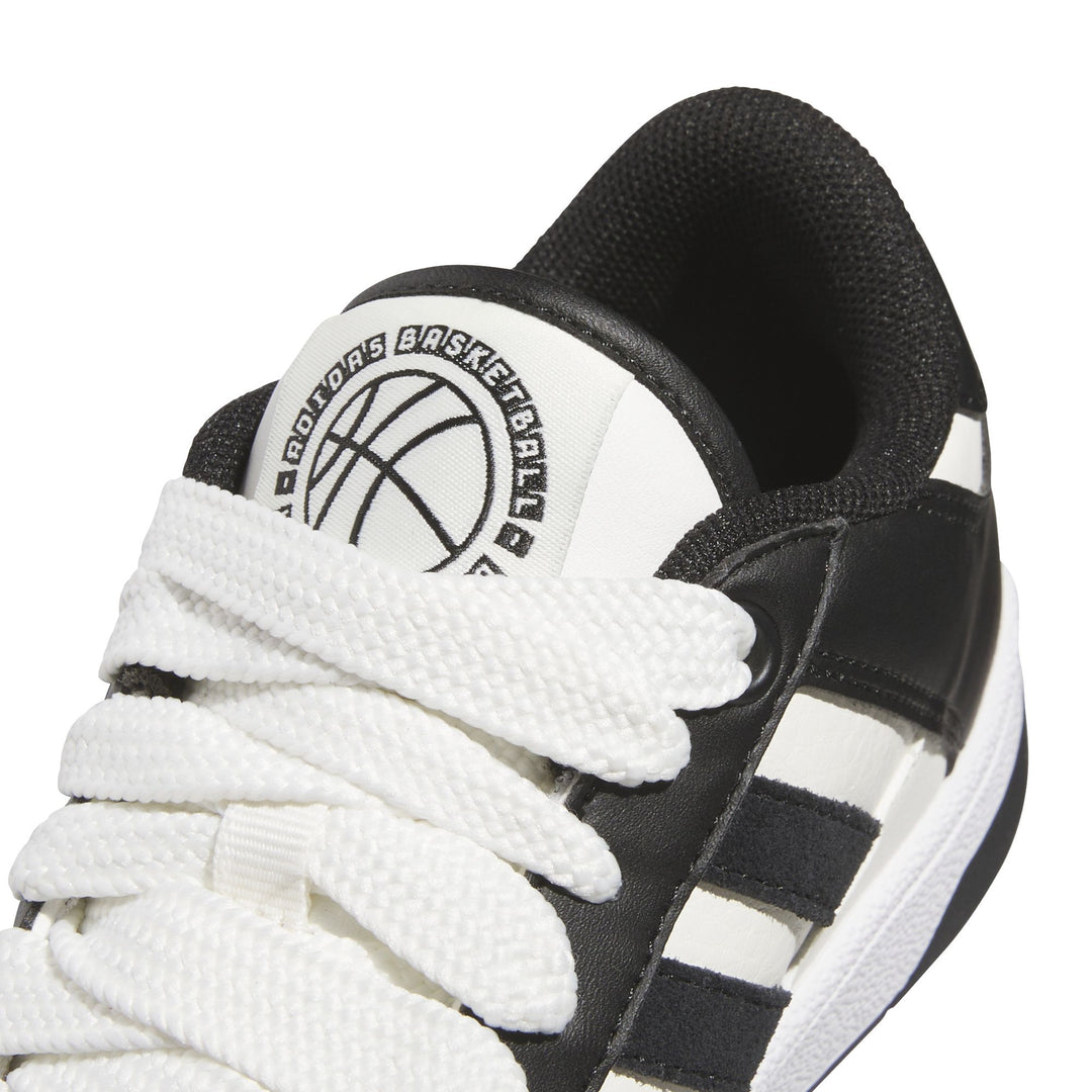 adidas Rapid Court Low J - cblack/clowhi/ftwwht