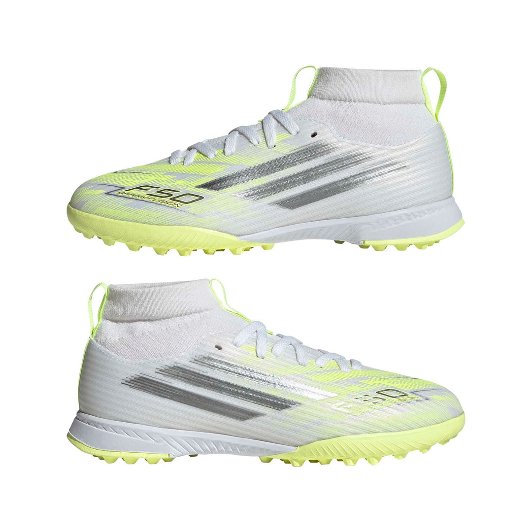 adidas F50 Sparkfusion League Tf J - ftwwht/ironmt/hireye