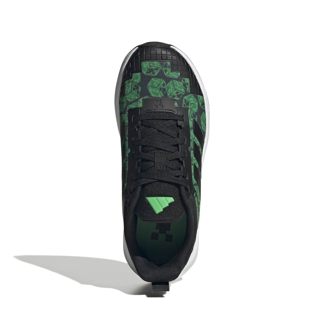 adidas Minecraft Fortarun J - cblack/cblack/ftwwht