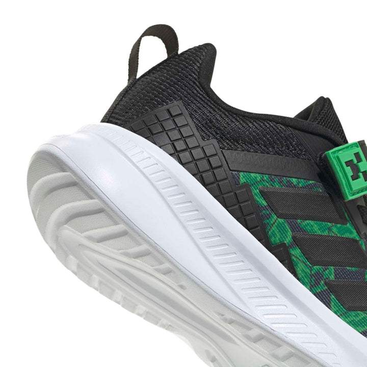 adidas Minecraft Fortarun El C - cblack/cblack/ftwwht