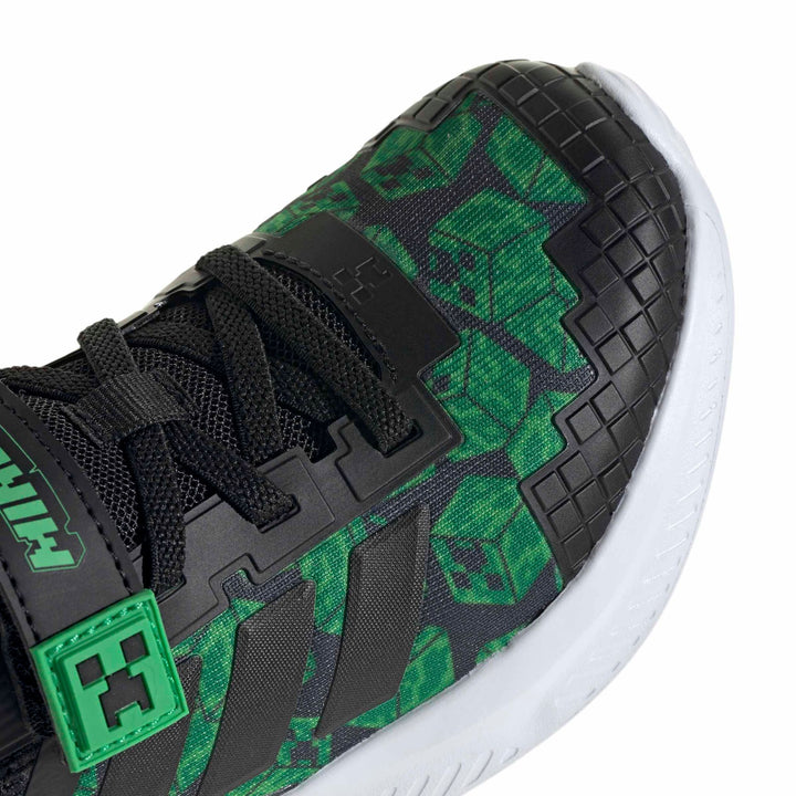 adidas Minecraft Fortarun El C - cblack/cblack/ftwwht