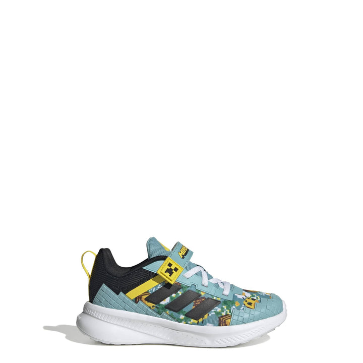 adidas Minecraft Fortarun El C - minton/cblack/yellow
