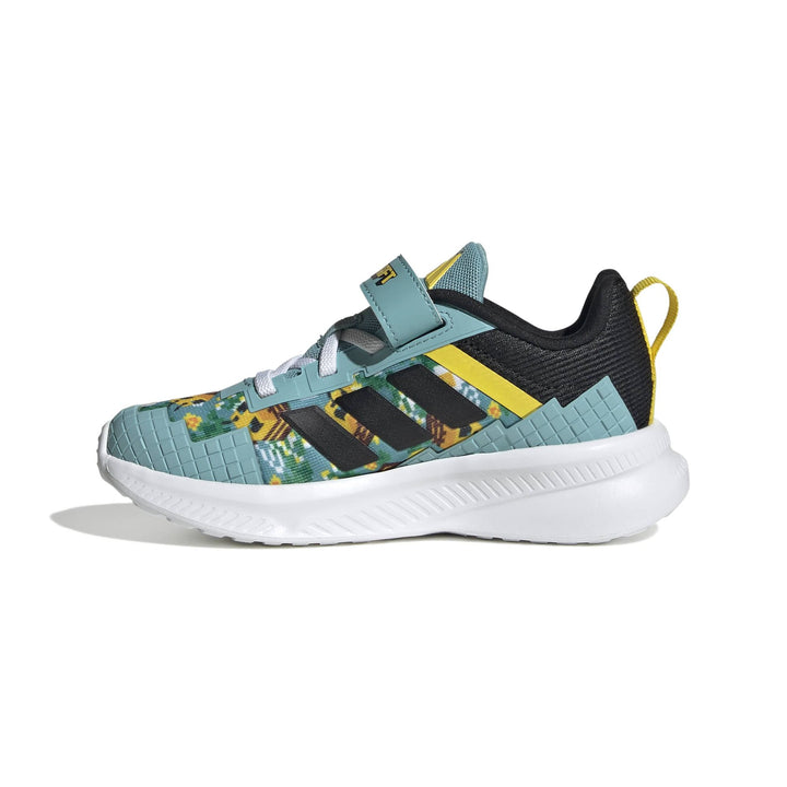 adidas Minecraft Fortarun El C - minton/cblack/yellow