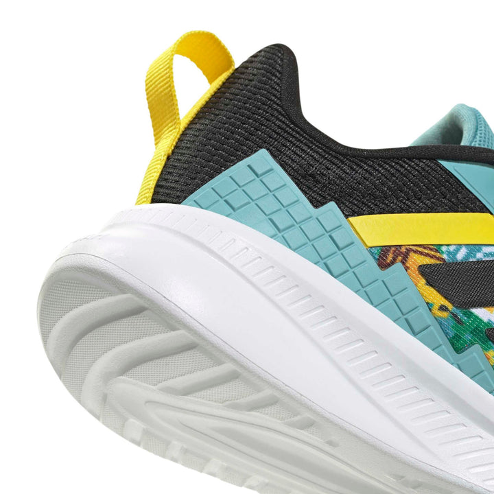 adidas Minecraft Fortarun El C - minton/cblack/yellow