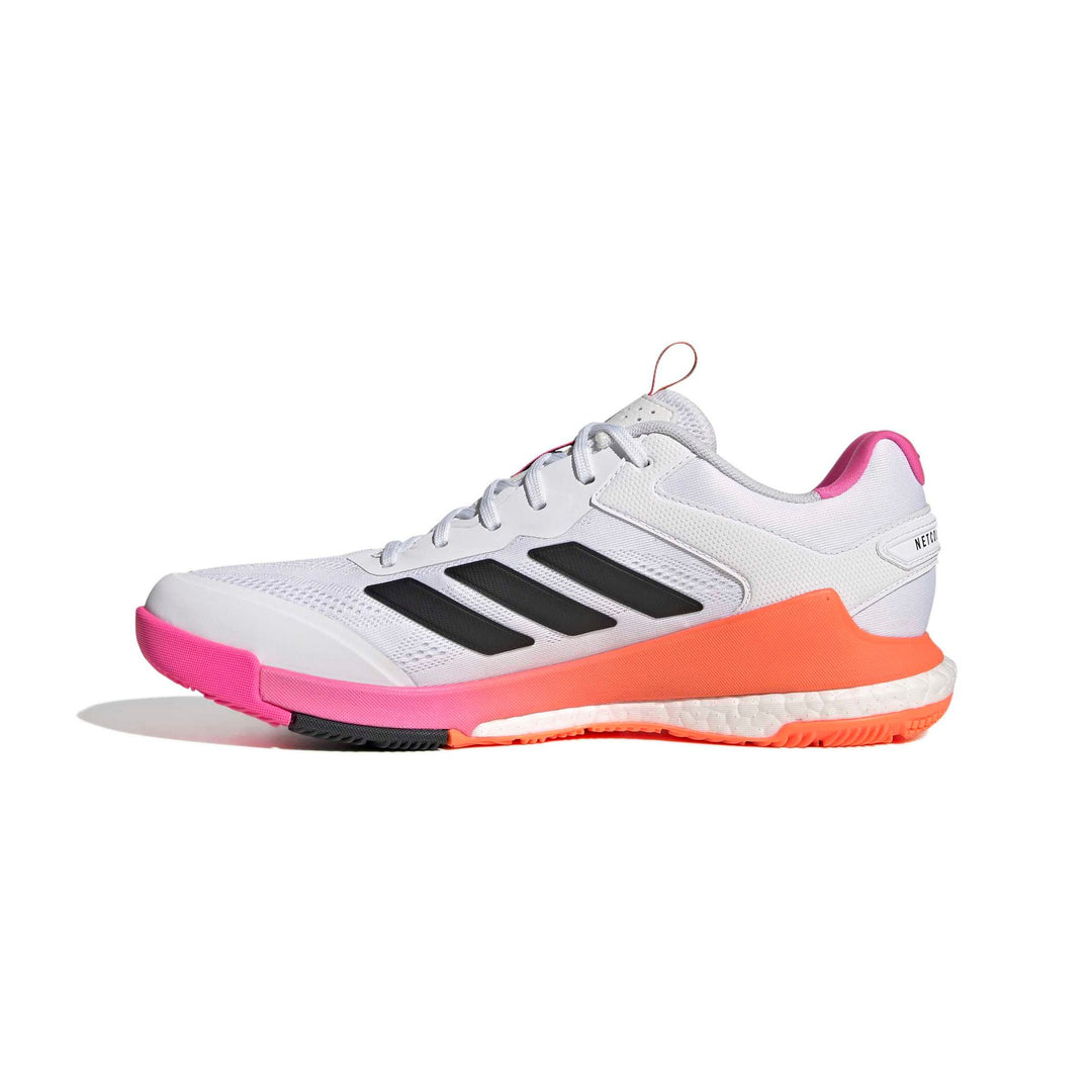adidas Netcourt Pro - ftwwht/carbon/lucpnk