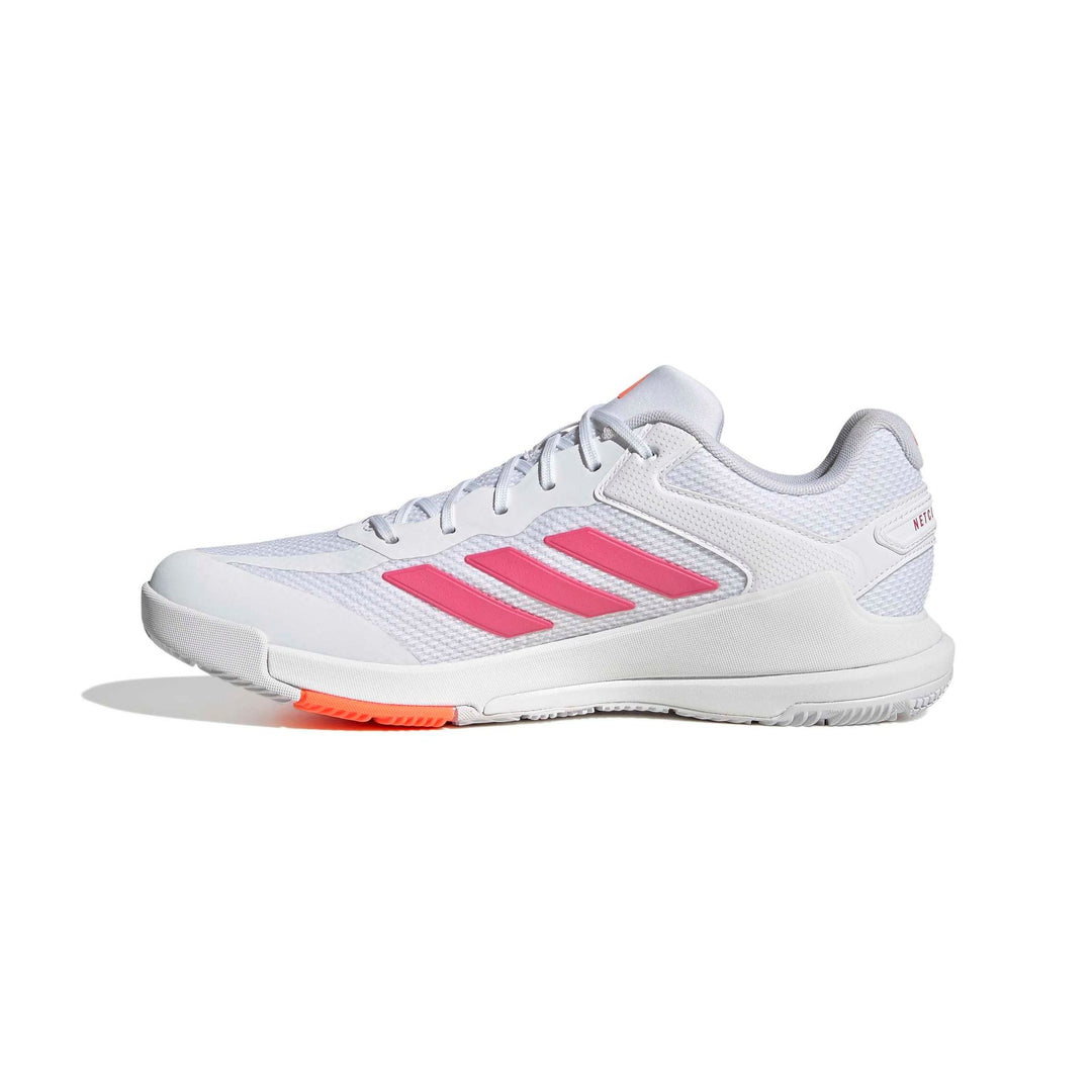adidas Netcourt Elite - ftwwht/pnkfus/luor