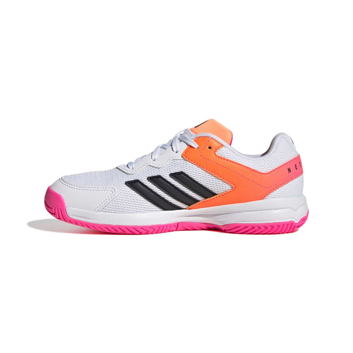 adidas Netcourt K - ftwwht/carbon/lucpnk