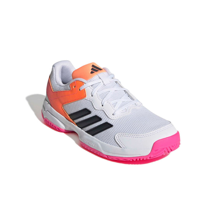 adidas Netcourt K - ftwwht/carbon/lucpnk