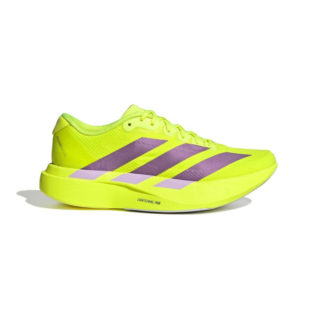 adidas Adizero Evo Sl Woven W - syello/aurplu/powplu