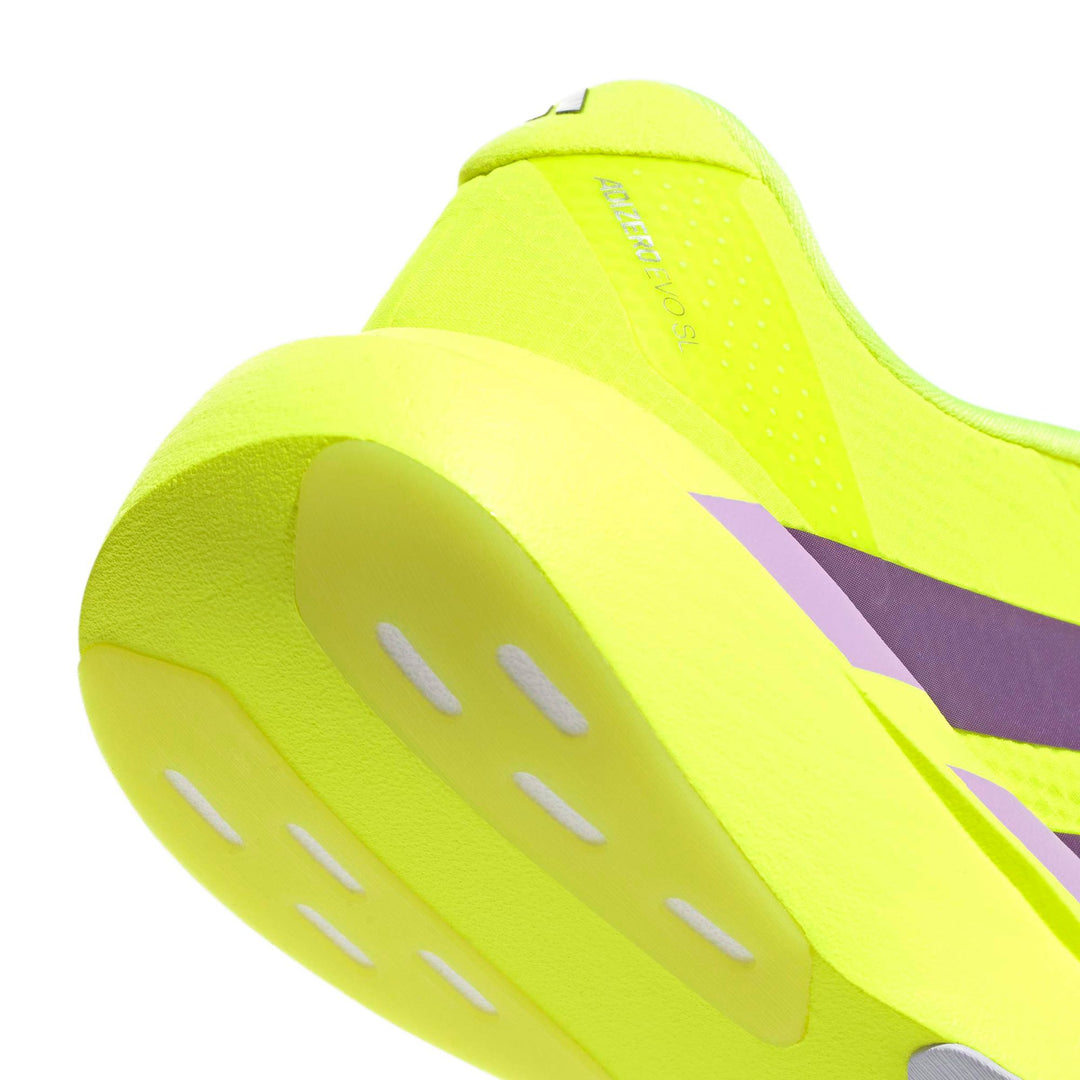 adidas Adizero Evo Sl Woven W - syello/aurplu/powplu