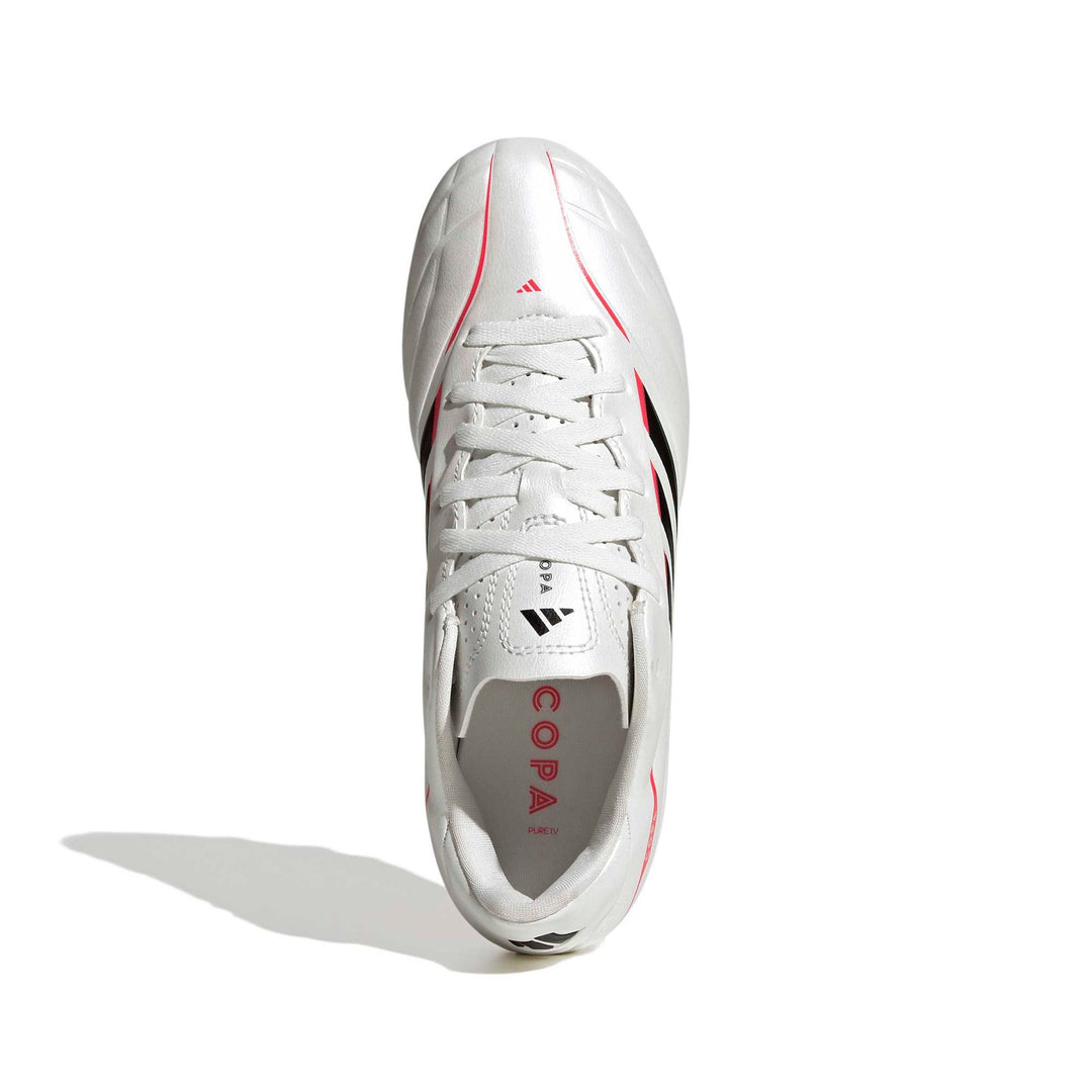 adidas Copa Pure Iv Club Fg/Mg J - zeromt/cblack/lucred