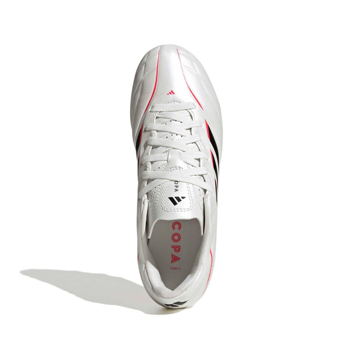 adidas Copa Pure Iv Club Fg/Mg J - zeromt/cblack/lucred