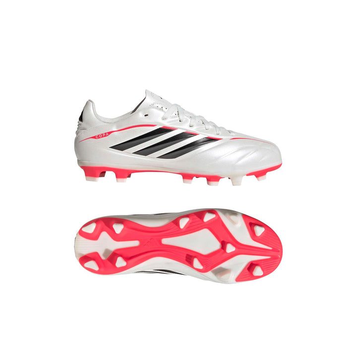 adidas Copa Pure Iv Club Fg/Mg J - zeromt/cblack/lucred