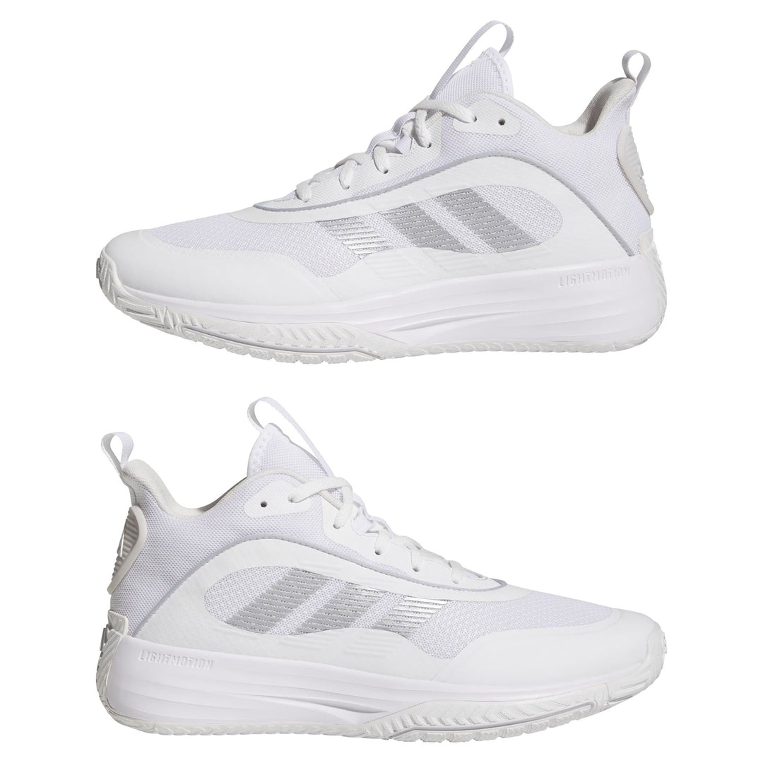 adidas Ownthegame 3.0 - ftwwht/silvmt/greone