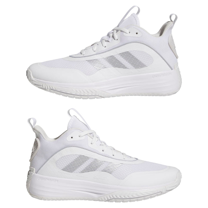 adidas Ownthegame 3.0 - ftwwht/silvmt/greone