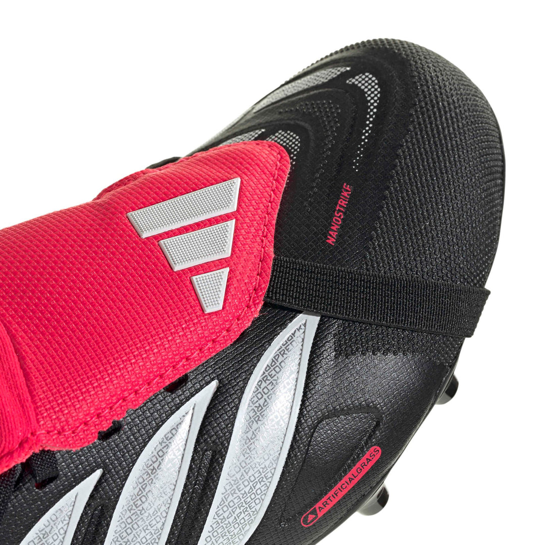 adidas Predator League Ft Ag J - cblack/ftwwht/lucred