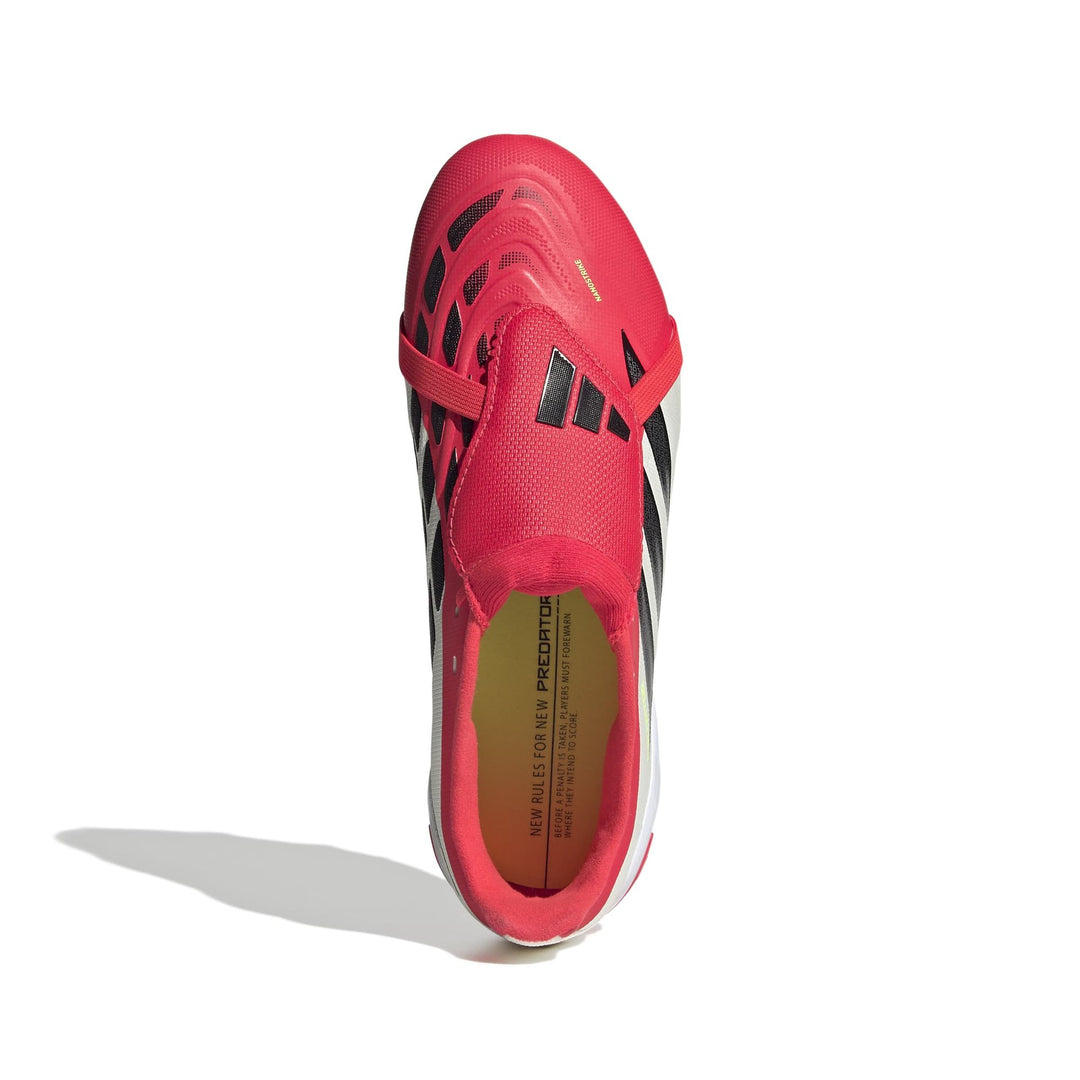adidas Predator League Ft Fg J - lucred/cblack/ftwwht