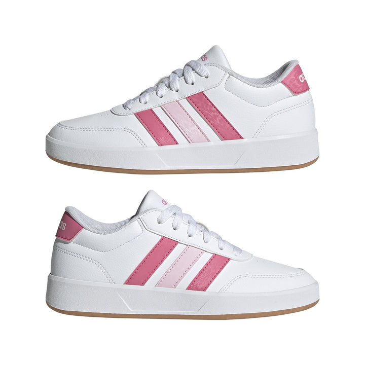 adidas Breaknet 3.0 J - ftwwht/pnkfus/clpink