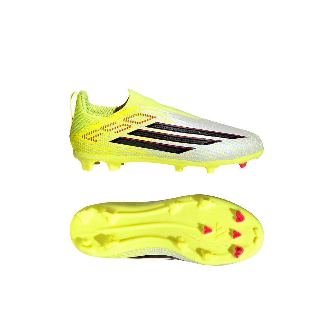 adidas F50 League Ll Fg/Mg J - tesoye/cblack/lucred