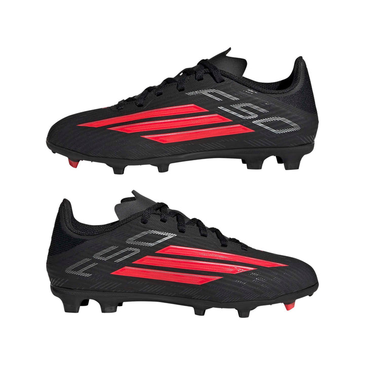 adidas F50 League Fg/Mg J - cblack/lucred/cblack