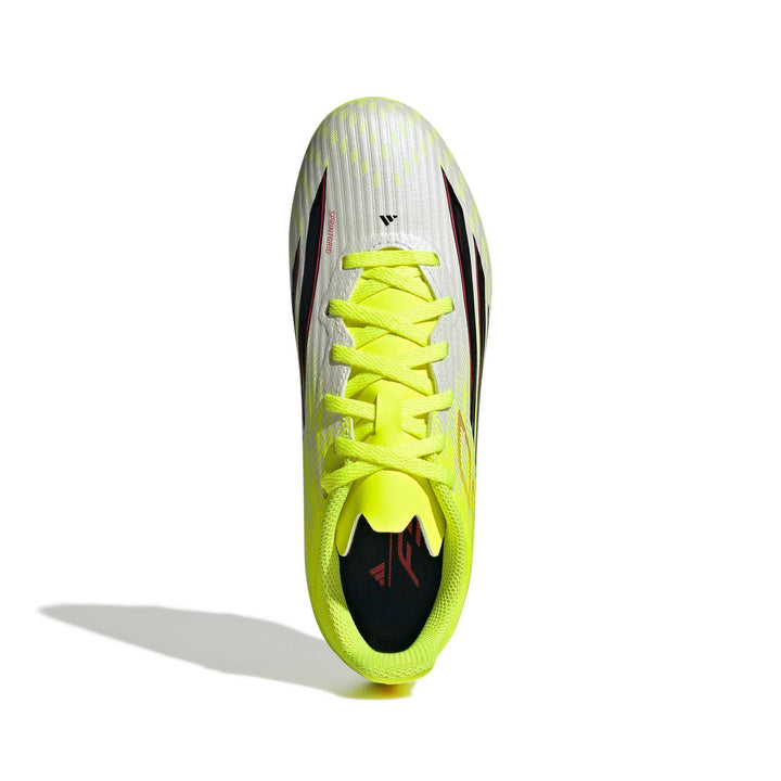 adidas F50 League Fg/Mg J - tesoye/cblack/lucred
