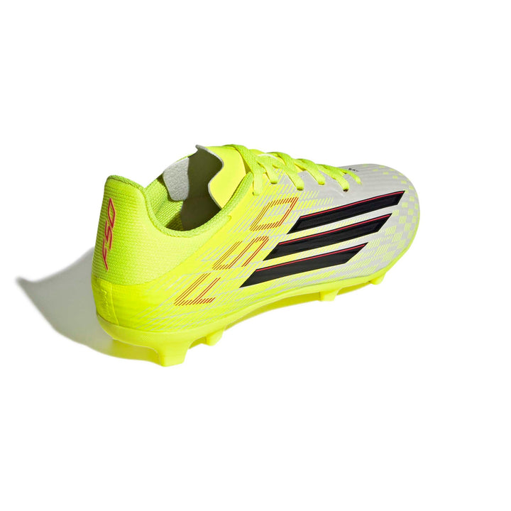 adidas F50 League Fg/Mg J - tesoye/cblack/lucred