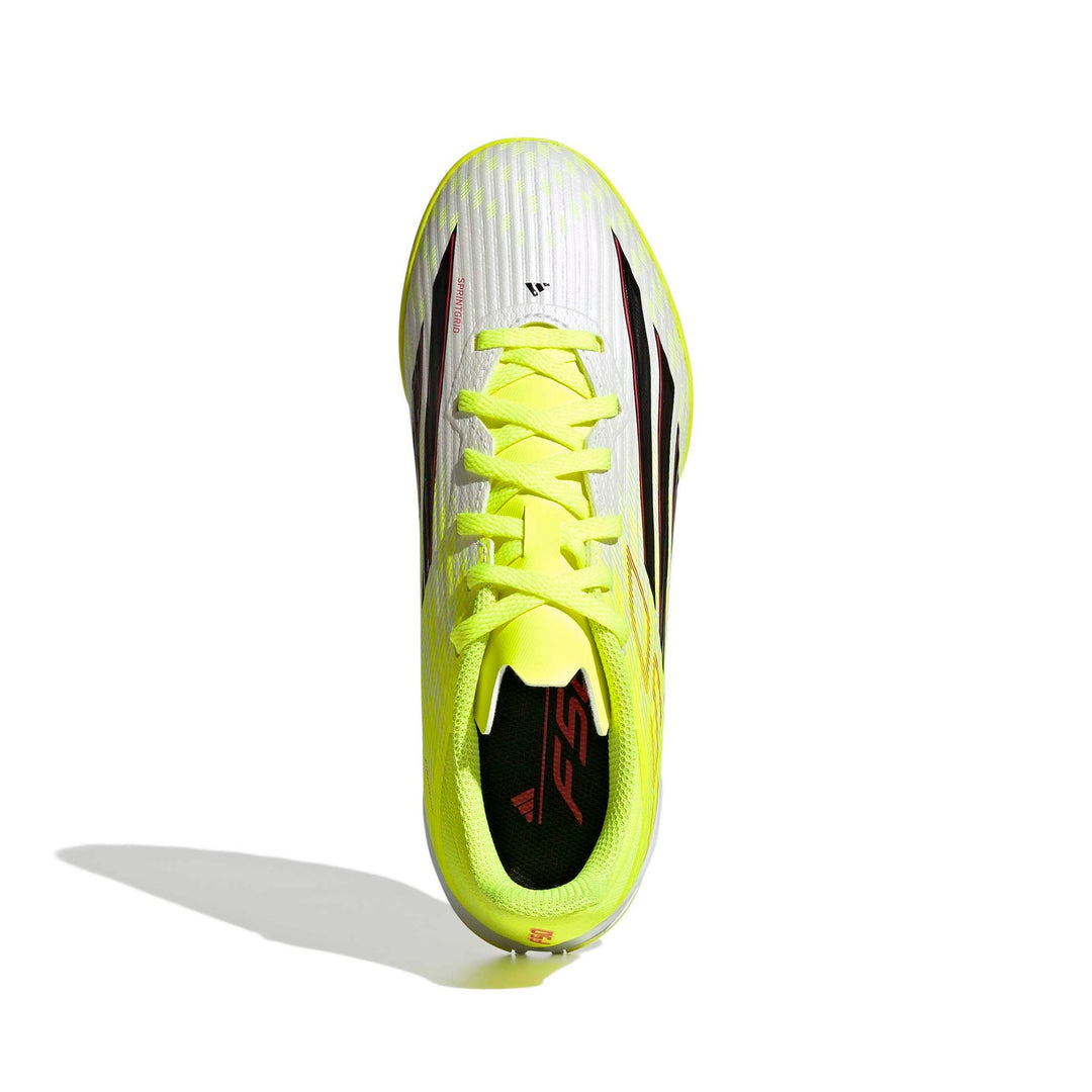 adidas F50 League Tf J - tesoye/cblack/lucred