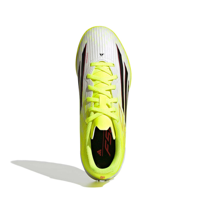 adidas F50 League Tf J - tesoye/cblack/lucred