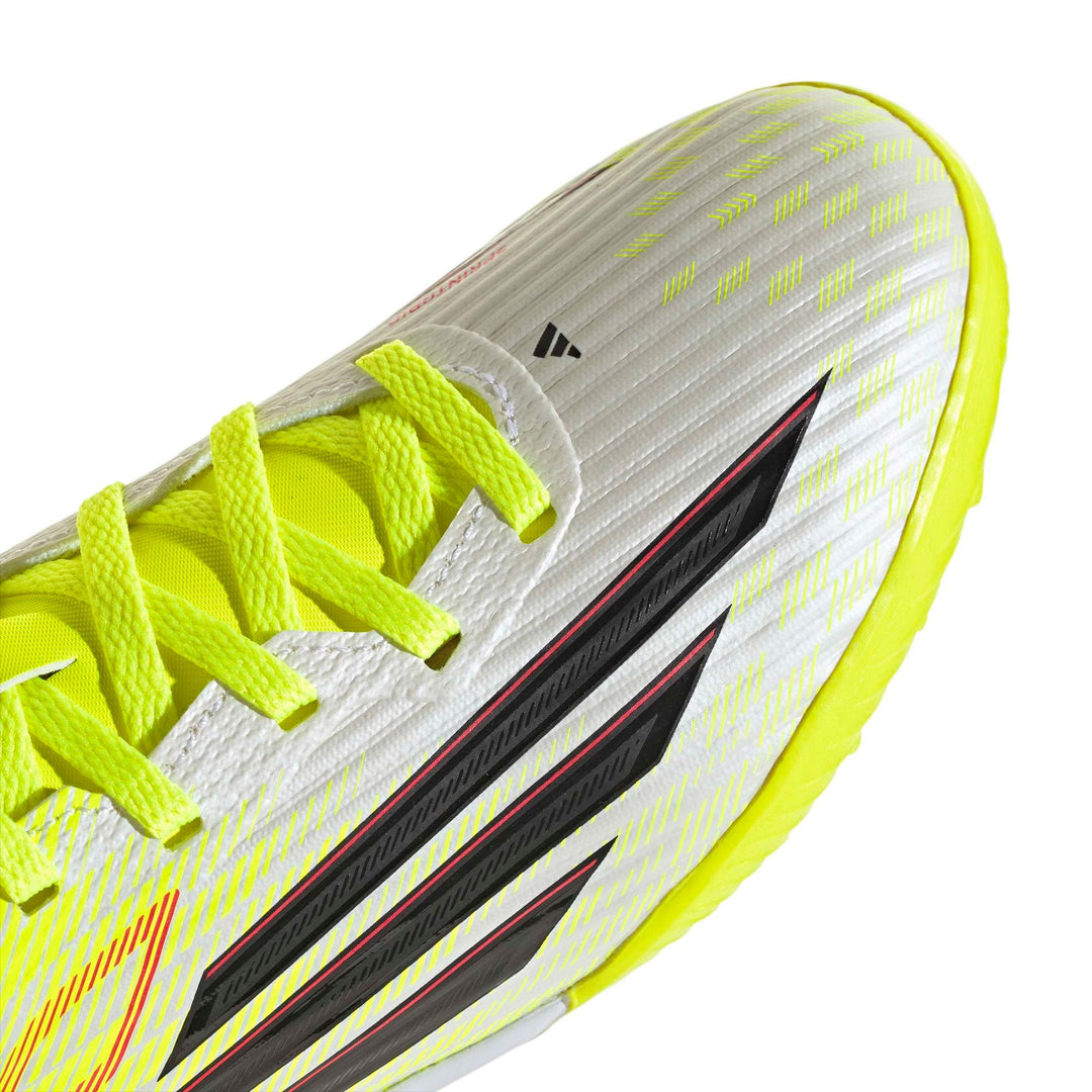 adidas F50 League Tf J - tesoye/cblack/lucred