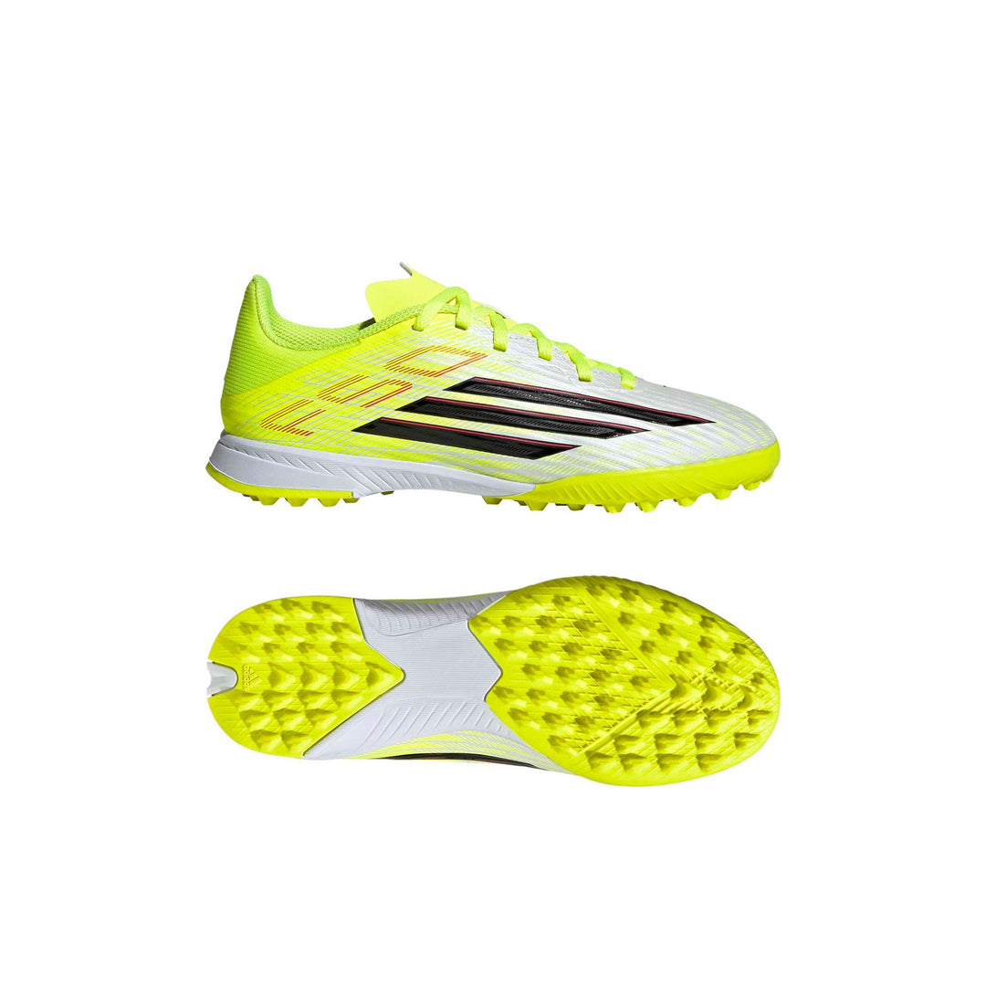 adidas F50 League Tf J - tesoye/cblack/lucred