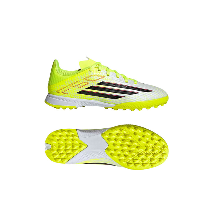 adidas F50 League Tf J - tesoye/cblack/lucred