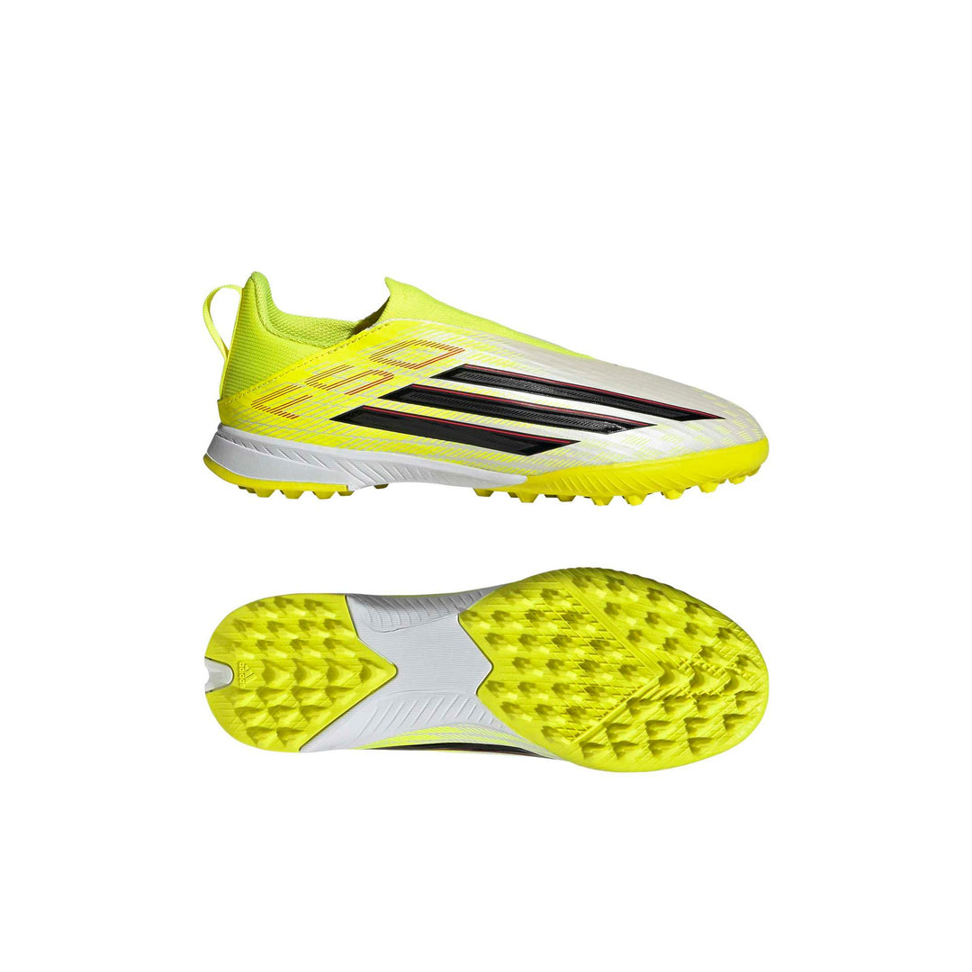 adidas F50 League Mg J - tesoye/cblack/lucred