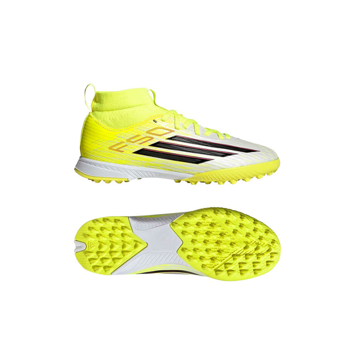 adidas F50 League Mid Fg/Mg J - tesoye/cblack/lucred