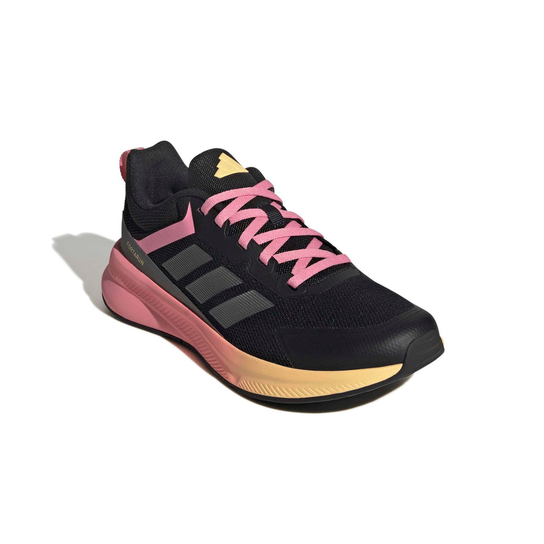 adidas Fortarun 4.0 J - cblack/ironmt/blipnk