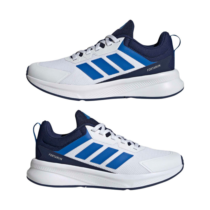 adidas Fortarun 4.0 J - ftwwht/broyal/dkblue