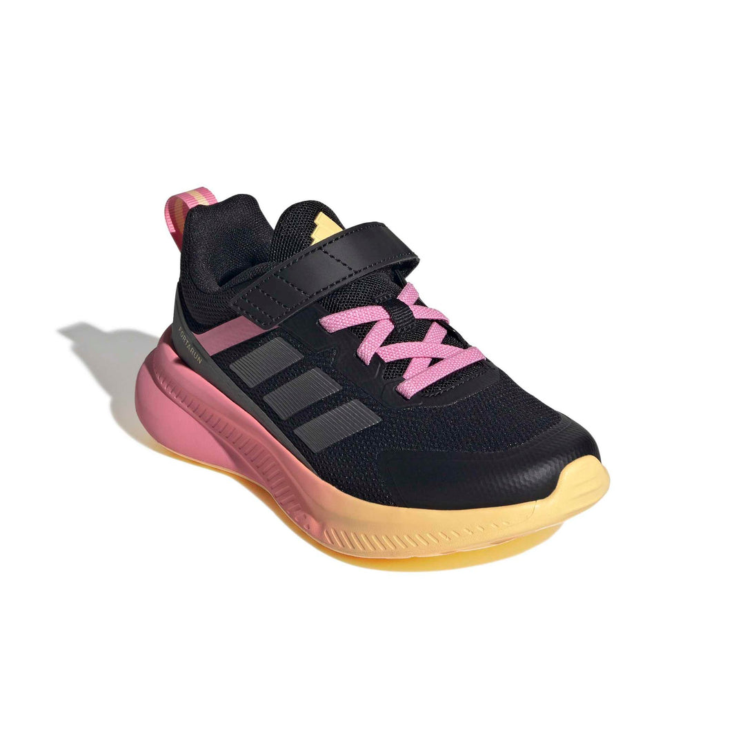 adidas Fortarun 4.0 El C - cblack/ironmt/blipnk