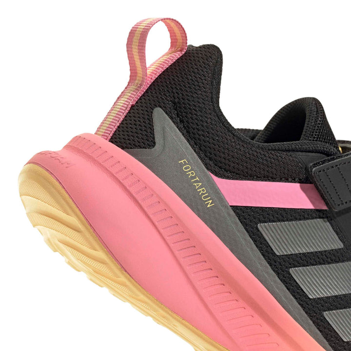 adidas Fortarun 4.0 El C - cblack/ironmt/blipnk