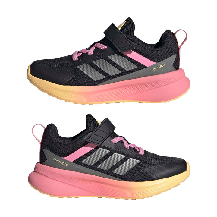 adidas Fortarun 4.0 El C - cblack/ironmt/blipnk