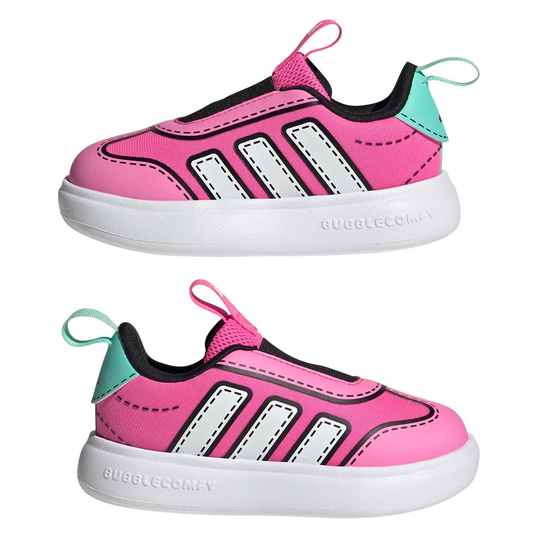 adidas Bubblecomic I - lucpnk/ftwwht/flaaqu