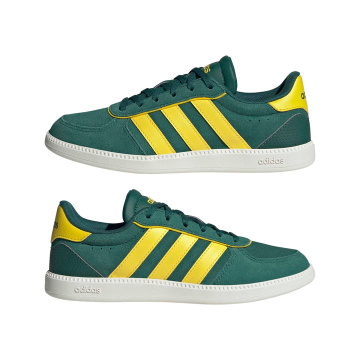 adidas Breaknet Sleek J - cgreen/yellow/owhite