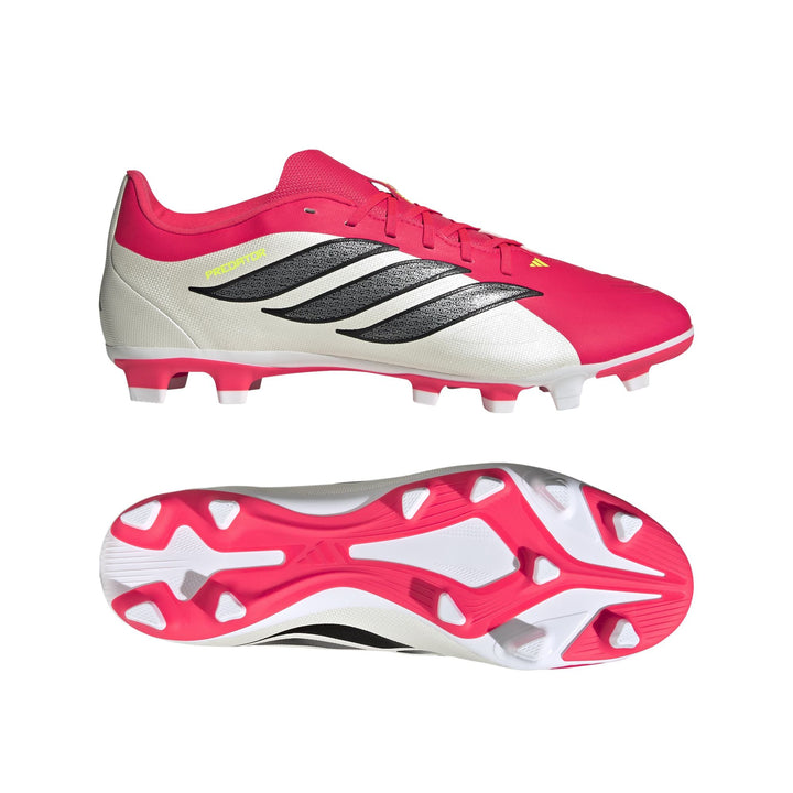 adidas Predator Club Fg/Mg - lucred/cblack/ftwwht